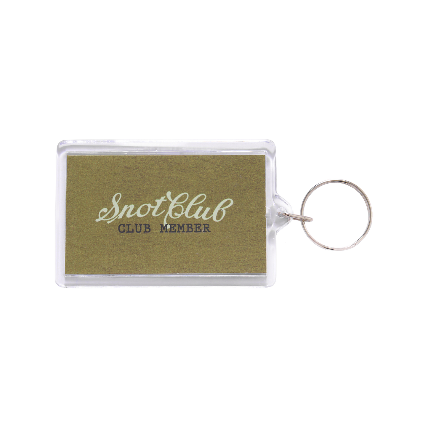 Snot Club ID Keychain