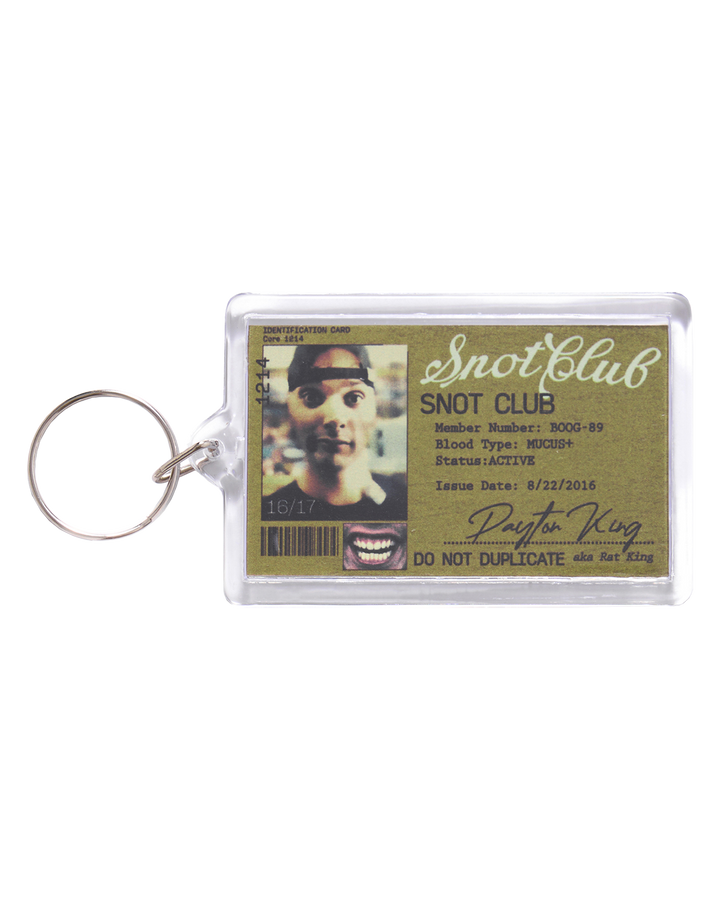 Snot Club ID Keychain
